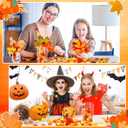 2 x 80pcs Mini Fall Maple Leaf Charms Polymer Clay Ornaments Fall Leaves Table Scatters Autumn Vase Filler for Thanksgiving Decoration Party Favors Arts Craft Supplies