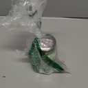 Tablecraft Salt Shaker with Metal Top, 2.5 x 2.5 x 4.5, Green