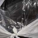 Clear Canopy Sidewalls for 10x10 Slant Leg Pop Up Tent,3 Pack Sunwalls Only,(Black)