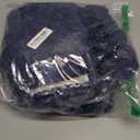 Disolla Navy Bathroom Rug 17x24 - Non-Slip Plush Small Bath Mat, Highly Absorbent & Ultra Soft Fluffy Floor Mat, Machine Washable for Shower and Tub