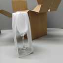 UMI UMIZILI 12 Ounce - Set of 12, Classic Durable Red/White Glasses For Party