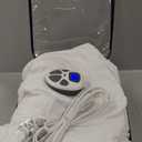 Serta Heated Mattress Pad King Size - Electric Mattress Pad, 10 Heat Setting Controller, Auto Shut Off Timer, Deep Elastic Pocket, Up to 17" Mattress, ETL Certified, Machine Wash, King, White