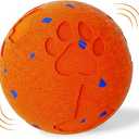 Interactive Dog Ball Toy[Newly Upgraded], Durable E-TPU Material, 3 Play Modes with Colorful Lights, E-TPU USB-C Rechargeable, IPX7 Waterproof Rating for Puppy, Medium and Large Dogs