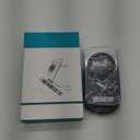 3 in 1 Magnetic Wireless Charging Station for Apple Devices, Fast Foldable Travel Mag-Safe Charger Stand with Night Light for iPhone 17 16 15 14 13 12 Series, Apple Watch/AirPods Pro (Upgraded Black)