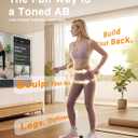 Waist Twister Machine Exercise, 326 lbs Ab Twister Board for Exercise, Home Gym, Balance Training & Fat Burning, Noiseless Workout Equipment for Women & Men - Twist Exercise Machine