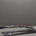 Lightronic Extra Durable Outside-Mount Auto Vent Window Visor, Fits 2011-2025 Dodge Durango, UV Protection Rain Guard, Original Wind Deflector, No-Drill Easy Install, Dark Smoke, 4-Pcs