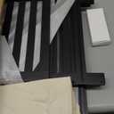 Laundry Hamper with Lid, Bamboo Clothes Laundry Basket with Handles, Removable 2-Section Liner bag, Hampers for Bedroom Aesthetic, Large Storage for Bath Towel, Sheets or Toys, Home (Black)