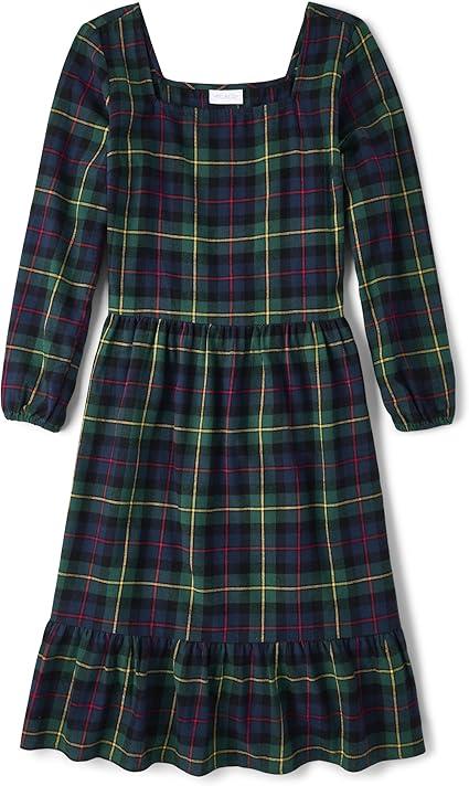 The Children's Place Big Girls' Long Sleeve Casual Dress XXL