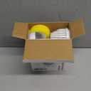 Electric Spin Scrubber, Cordless Shower Scrubber with Battery Level Display, 2 Speeds Electric Scrubber for Cleaning with 6 Replaceable Heads, Cleaning Brush for Bathroom/Sink/Window (White)