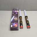 TOY Life 2 Pack Dark Saber Light a Saber for Kids Light up Sword LED Lightsavers Inquisitor Light Up Swords for Kids Sable de Luz Sound Retractable Attachable