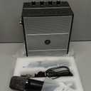 100W Powerful Voice Amplifier with 2 Wireless Microphones, Big Pro Sound Portable Speaker with Microphone, Bluetooth Speaker PA System Karaoke Machine Support BT/USB/TF Card/Aux/Guitar S99