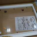 Americanflat 16x24 Poster Frame with Polished Plexiglass - Soho Collection - Gallery Style Deep Molding Picture Frames for Wall Display - White