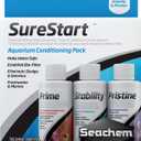 Seachem SureStart- 3 100 ml. Pack, Aquarium Conditioning Pack for Freshwater & Marine.