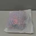 Tempt Me Women One Piece Mesh Swimsuits Tummy Control Swimwear (Small, Purple Leaf)