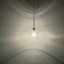 3 Pack 1 Light Hanging Rod Indoor Kitchen Island Pendant Ceiling Light 6.1" Clear Glass Shade Fixture,Oil Rubbed Bronze Finish Modern Farmhouse Dinning Over Sink