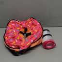 Supet Raised Inflatable Dog Cone Collar to Stop Licking, Soft Dog Cone Alternative After Surgery, Doggie Neck Donut Collar for Small Medium Large Dogs(L)