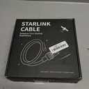 LUCMO Starlink Cable Gen 3 75FT for Starlink Standard Generation 3, Replacement Extension Cable Waterproof (75FT / 23M), Grey