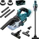 Cordless Handheld Vacuum Cleaner Compatible with Makita 18V Battery(Tool Only,No Battery),16000Pa Portable Vacuum with 2 HEPA Filters& 4 Attachments, Lightweight 2.2 lbs for Car,Home & Garage Cleaning