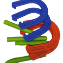 Plastic Horseshoe Game