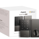 Aqara Smart Lock U100, Fingerprint Keyless Entry Door Lock with Apple Home Key, Touchscreen Keypad, Smart Electronic Deadbolt, IP65 Weatherproof, Supports Apple HomeKit, Alexa, Google, IFTTT, Silver