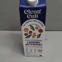 Ultra Concentrated Liquid Laundry Detergent Soap, 64 loads (32 oz), Long Lasting Scent, 90% Less Plastic, No Harsh Chemicals, Juniper Sandalwood, Defeats Stains & Odors, HE/Standard Compatible (32 Fl Oz (Pack of 1))