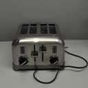 Cuisinart 4 Slice Toaster Oven, Brushed Stainless, CPT-180P1