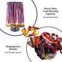 Rotatable Medal Hangers Display, Rotating Medal Tabletop Medals Holder Rack, Ideal for Sports Marathon Races Runners, Cheer, Gymnastics, Soccer, Softball - Easy Hanging Metals, 45+ Medals