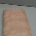 HOMEIDEAS Blush Pink Linen Sheer Curtains 96 Inches Long 2 Panels Textured Dusty Blush Semi Sheer Curtains Farmhouse Curtains Sheer Privacy Window Curtains for Bedroom Living Room