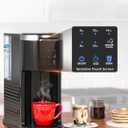 COWSAR Commercial Single Serve Coffee Maker, K Cup Coffee Brewer for Capsule and Ground Coffee, Capsule Coffee Machine with 40 Oz Water Tank, Instant-Heat, 5 Brew Sizes Up To 14 Oz, Classic Black