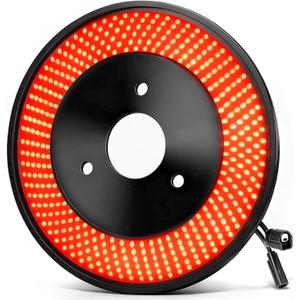 OFFROAD GAMERS Bronco Spare Tire Brake Light for Ford Bronco 2021 2022 2023 2024 2/4 Doors Third Brake Light Plug & Play 3-Side Wheel Light LED Ring Ford Bronco Accessories