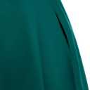 GOOBGS Women's 1950s Vintage Puff Sleeves Cocktail Rockabilly Swing Retro Dress with Pockets New (Green, Small )