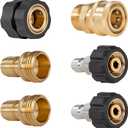 Westinghouse Heavy-Duty, Quick-Connect 6-Piece Kit, for Pressure Washer and Garden Hoses