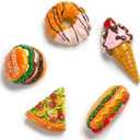 Aiuwo Refrigerator Magnets for Fridge Magnets, Cute Magnets Kitchen Decoration Kitchenware, Perfect for Refrigerators, Whiteboards, Maps and Other Magnetic Items (A-Food (5PCS))