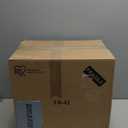 IRIS USA 13 QT Plastic Storage Box with Lid and Latches - 6 Pack - BPA-Free, See-Through Organizing Solution, Durable Nestable Stackable Containers, Secure Pull Handle - Clear