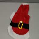 Santa Dog Costume Christmas Pet Clothes Winter Hoodie Coat Clothes for Dog Pet Clothing with Hat Chihuahua Yorkshire Poodle Cats Puppies (Red,XS)