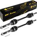 Caltric Front Left And Right Complete Cv Joint Axles Compatible with Kawasaki Mule 3010 Kaf620E Kaf620H 4X4 2001-2008