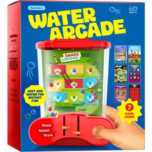 Dan&Darci Handheld Water Game for Kids - Retro Car Games - 4 Year Old Boy Gift - Road Trip Activities Essentials - Birthday Gifts for 3 4 5 6 7 8 9 Year Old - Vintage Girls & Boys Toys 4-6, 5-7, 6-8