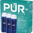 PUR PLUS Replacement Water Filters with Lead Reduction, 3 Pack