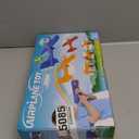 Fuwidvia 3 Pack Airplane Launcher Toys, 13.2'' LED Foam Glider Plane Toy for Boys, 2 Flight Modes Outdoor Flying Toys Birthday Gifts for Boys Girls 4 5 6 7 8 9 10 11 12 Year Old (Blue&Green&Orange)