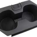 Cup Holder Insert, Compatible with Honda Civic Cup Holder 2016-2021 Lx Ex Si Sport Hatchback Center Console Drink Bottle Holder Insert 83446-TBA-A01ZA (Black)