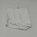 COOFANDY Men's Casual Linen Summer Beach Pants Lightweight Drawstring Elastic Waist Yoga Trousers (Medium, White)