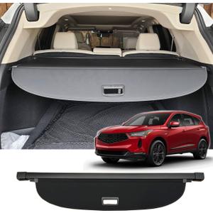 VESUL Retractable Rear Trunk Cargo Cover Compatible with Acura RDX 2019-2025 Security Shade Shield Tonneau Cover Anti-Peeping Luggage Privacy Screen