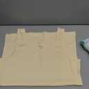 5 Pack Tank Tops for Women Cotton Undershirts Slim Fit Scoop Neck Basic Tanks Sleeveless Wide Strap Layering Top (L)