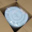 Linenspa Memory Foam Mattress Topper, Queen Size - 2 Inch Gel Infused Memory Foam - Plush Feel - Cooling and Pressure Relieving - CertiPUR Certified