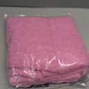 Yousify Womens Fuzzy Vest Cap Sleeve Crew Neck Knit Sweater Fall Casual Open Front Vest Outerwear (X-Large, Pink)