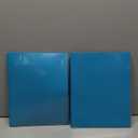 Henoyso 100 Pcs Plastic Folders with Clear Front Pockets Bulk Heavy Duty File Folders with 2 Pockets and Card Slot for Student Teacher Back to School Supplies Office Presentation (Green)