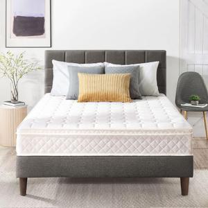 Best Price Mattress 10 Inch Euro-Top Pocket Spring-Mattress - Motion Isolation Individually Encased Pocket Springs, Comfort Foam-Top, CertiPUR-US Certified Foam, Full White