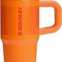 STANLEY Quencher ProTour Flip Straw Tumbler with Leakproof Lid 14 oz | Built-In Straw and Handle | Cup Holder Compatible for Travel | Insulated Stainless Steel Cup | BPA-Free | Goldenrod Fade