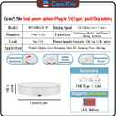 Rotating Display Stand with Type-C Power Cable, Motorized Turntable Adjustable Speed and Direction for Jewelry Photography, Spinning Platform for Product Shooting and Displaying (white, 5.9'')