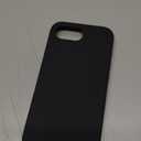 OTOFLY Case for iPhone SE 3/2 (2022/2020 Edition), iPhone 8 and iPhone 7, 4.7-Inch, Silicone Shockproof Slim Thin Cover (Black)